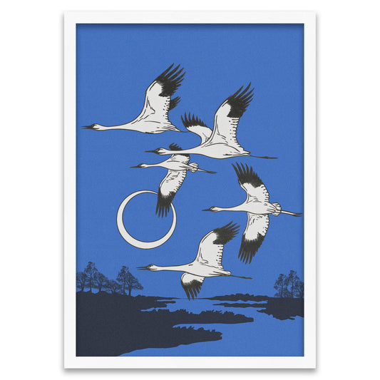 Ewiger Flug - Japanische Kraniche