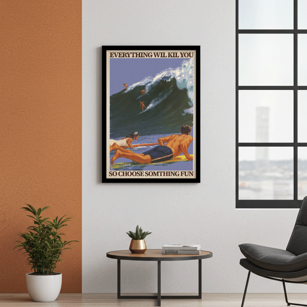 Choose Something Fun - Surfer Welle