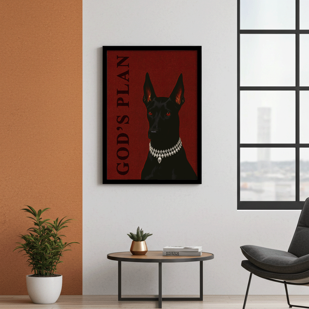 God's Plan - Diamant Dobermann