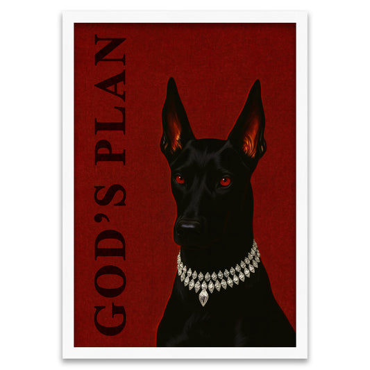 God's Plan - Diamant Dobermann