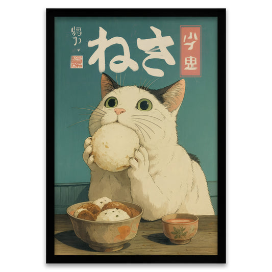 Reisbällchen Katze - Japanisches Diner