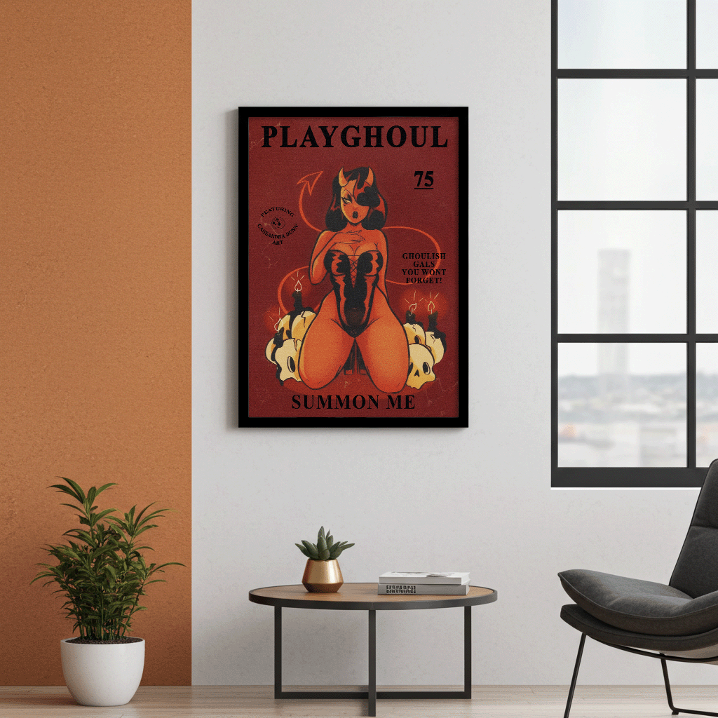 Gothic Glamour - Teuflische Frau