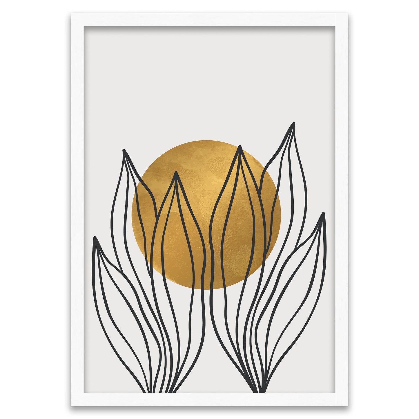 Abstract Gardening - Golden Sun