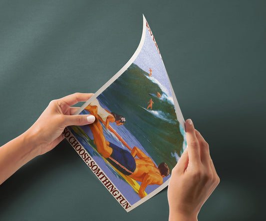 Choose Something Fun - Surfer Wave