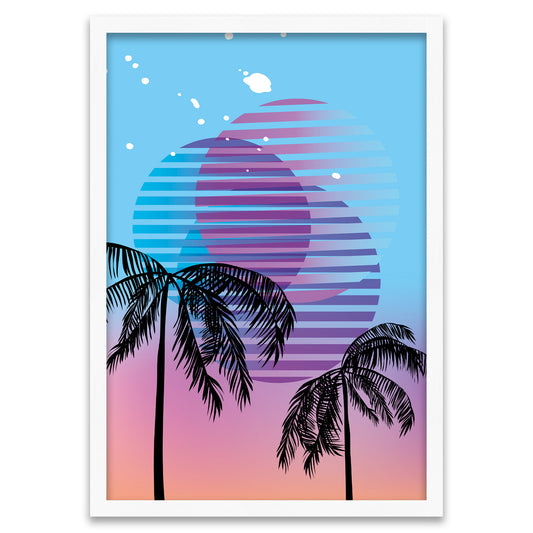 Palmennacht - 80er Synthwave