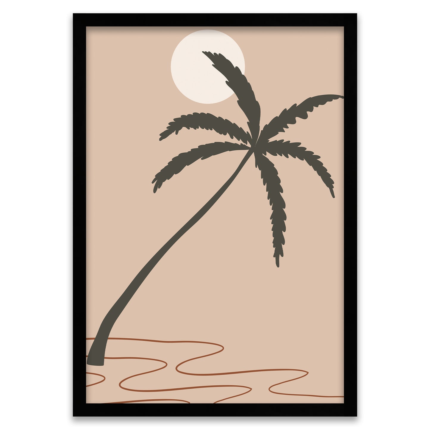 Gentle Palm Wave - Light breeze