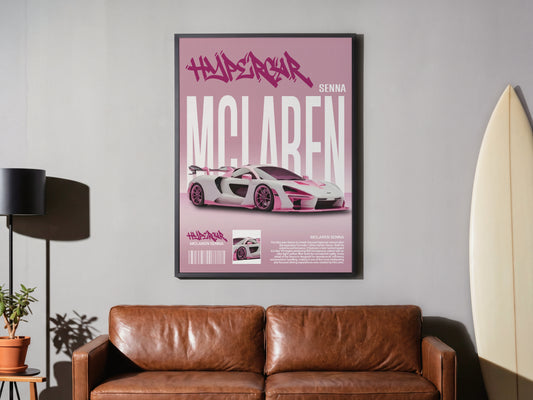 Pink Senna - McLaren Hypercar Legend