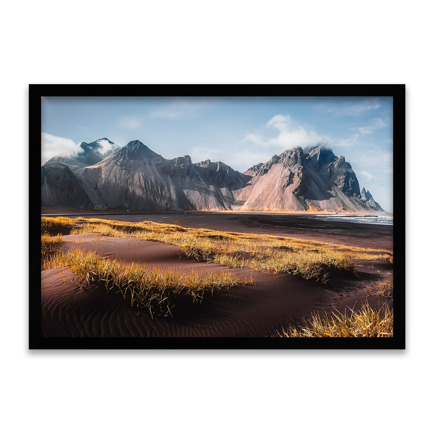 Stokkscape - Dramatisches Vestrahorn Island