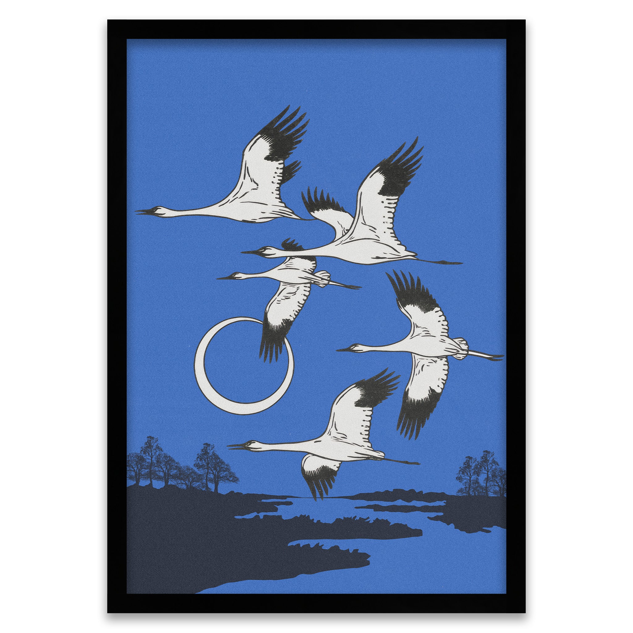 Ewiger Flug - Japanische Kraniche