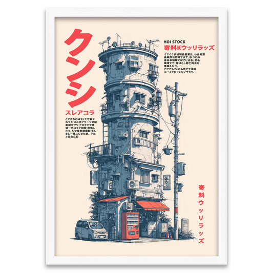Geballte Höhe - Japanischer Turm