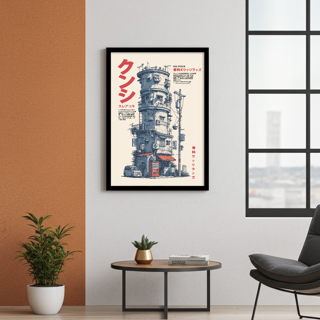 Geballte Höhe - Japanischer Turm