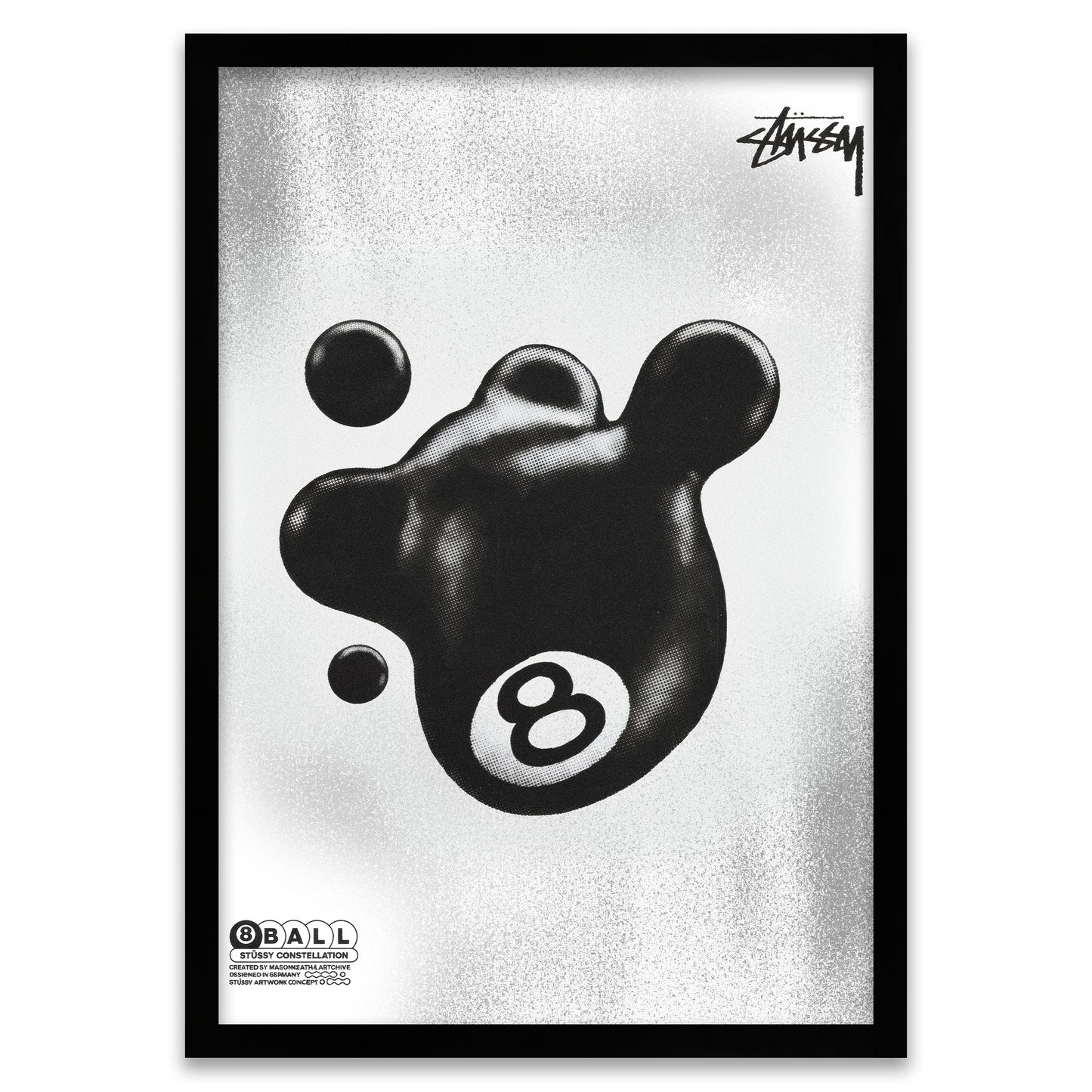 Abstraktes Schicksal - 8 Ball