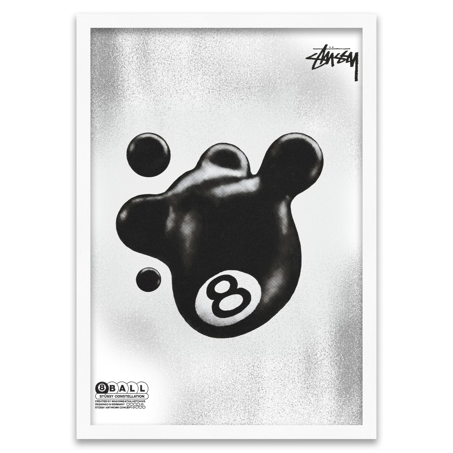 Abstraktes Schicksal - 8 Ball