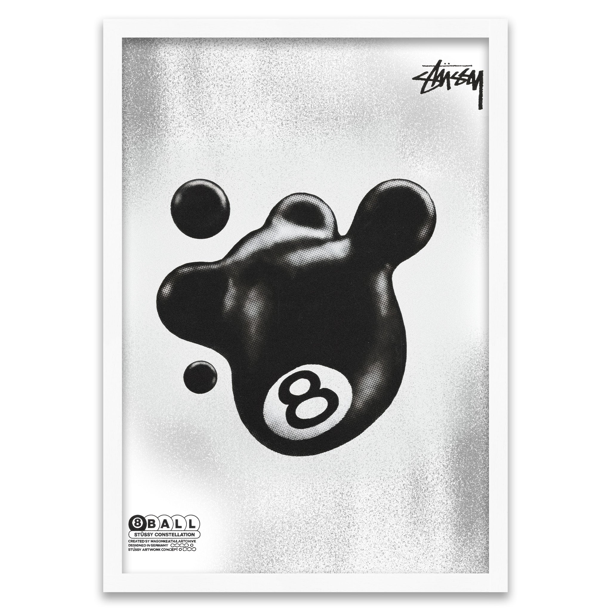 Abstraktes Schicksal - 8 Ball