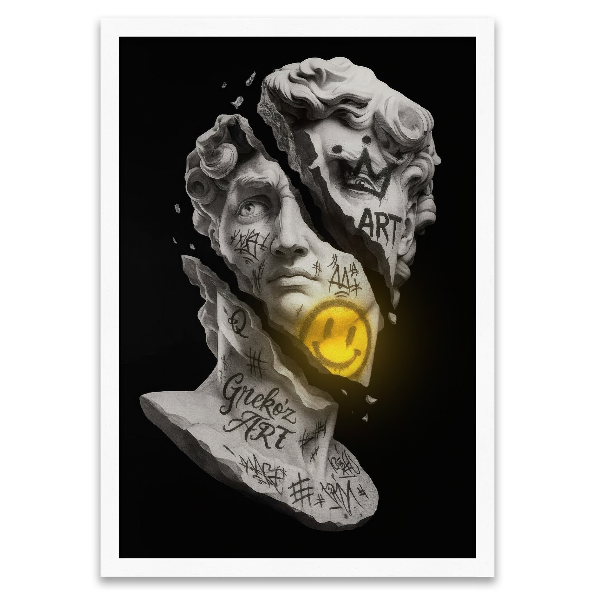 Zerschmettertes Ideal - Street Art David