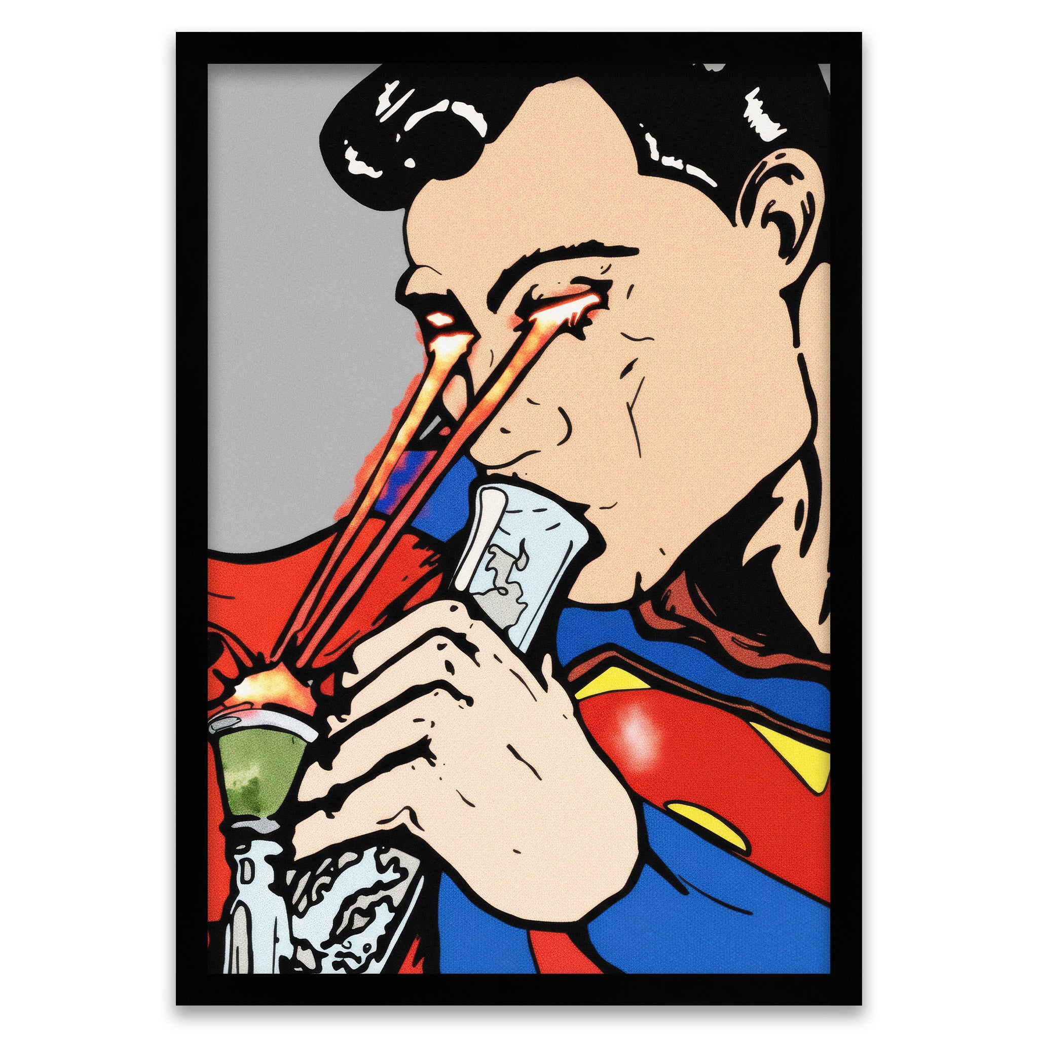 Superheld - Laser Feuer