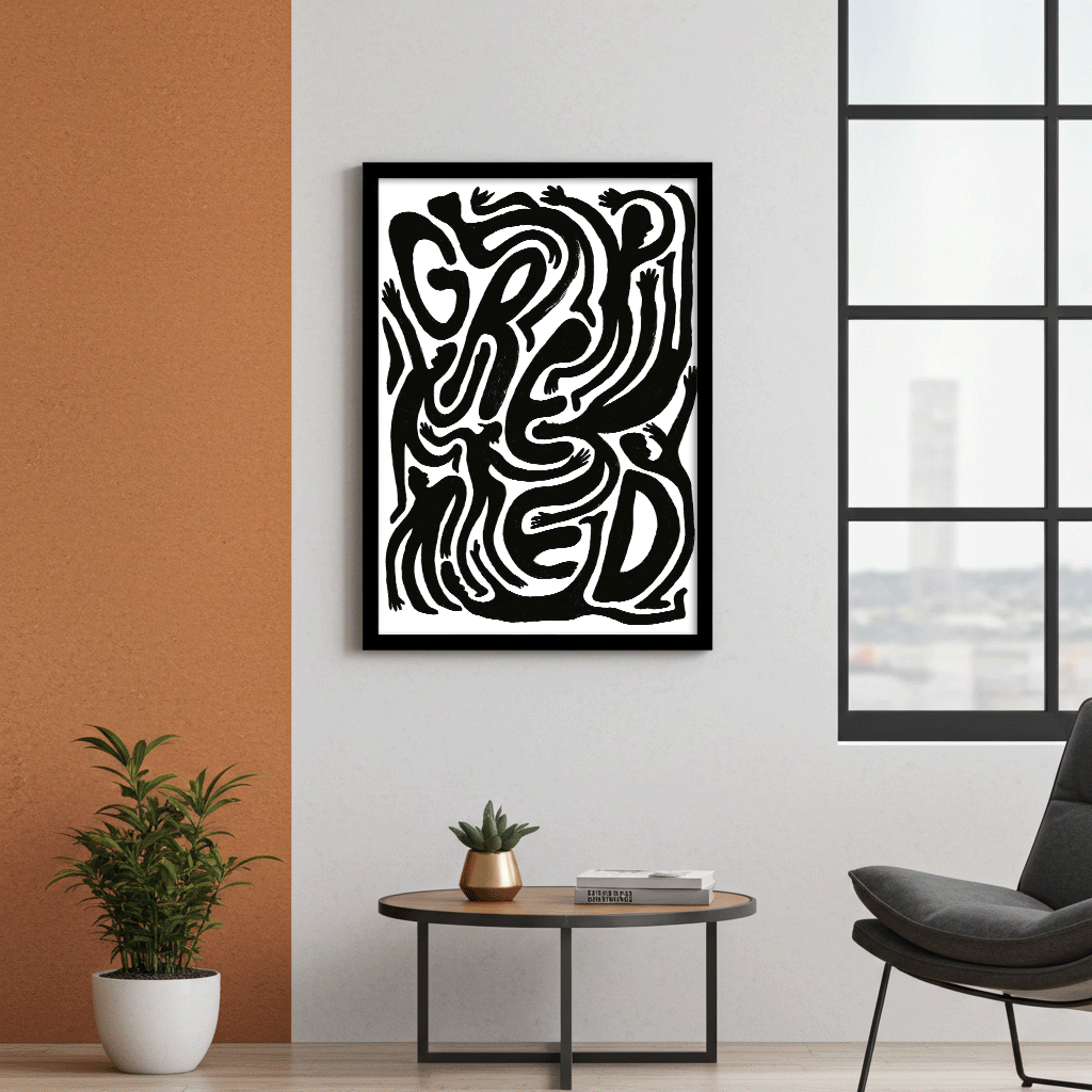 Greed - Menschliche Typografie