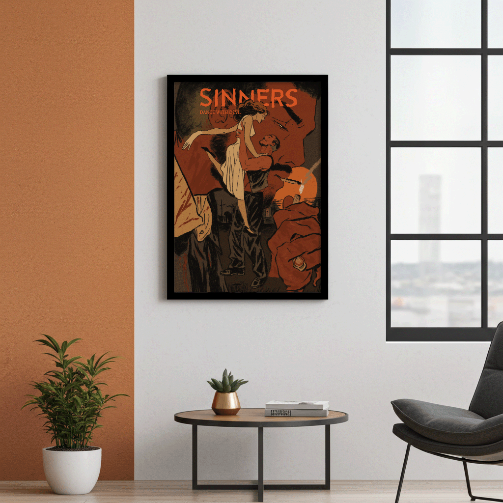 Dance with Devil - Pulp Illustration