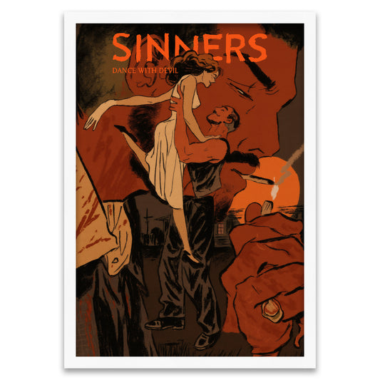 Dance with Devil - Pulp Illustration