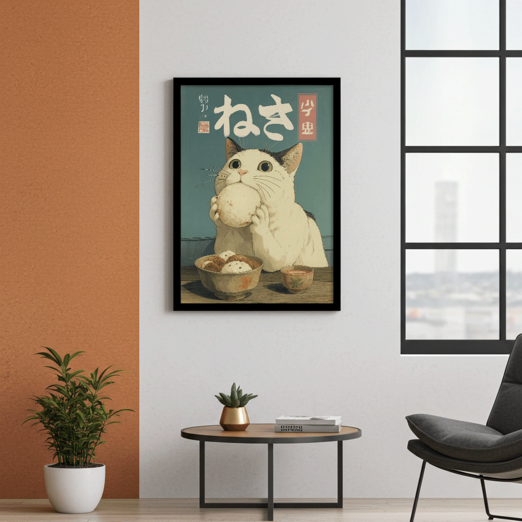 Reisbällchen Katze - Japanisches Diner