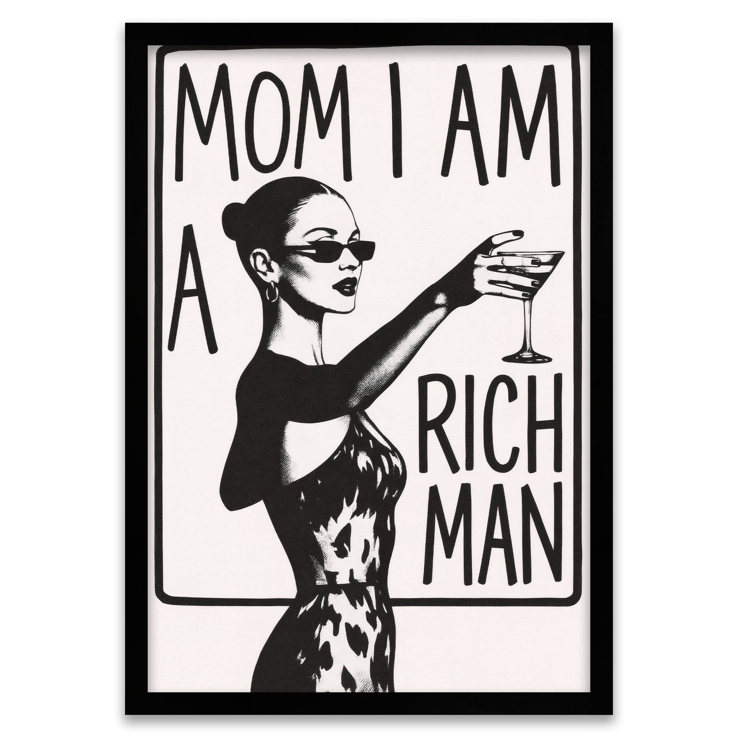 Iconic Quote - I Am A Rich Man