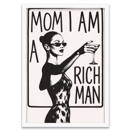 Ikonisches Zitat - I Am A Rich Man