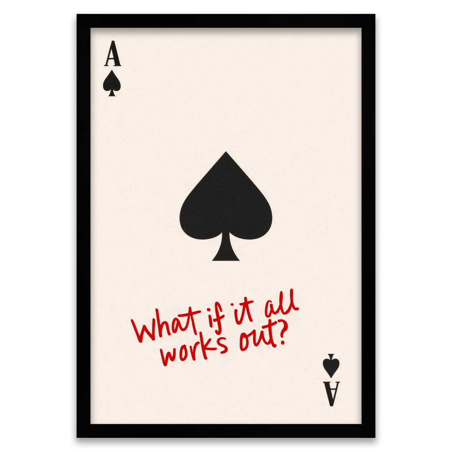 Gewinner Mindset - Pik Ass