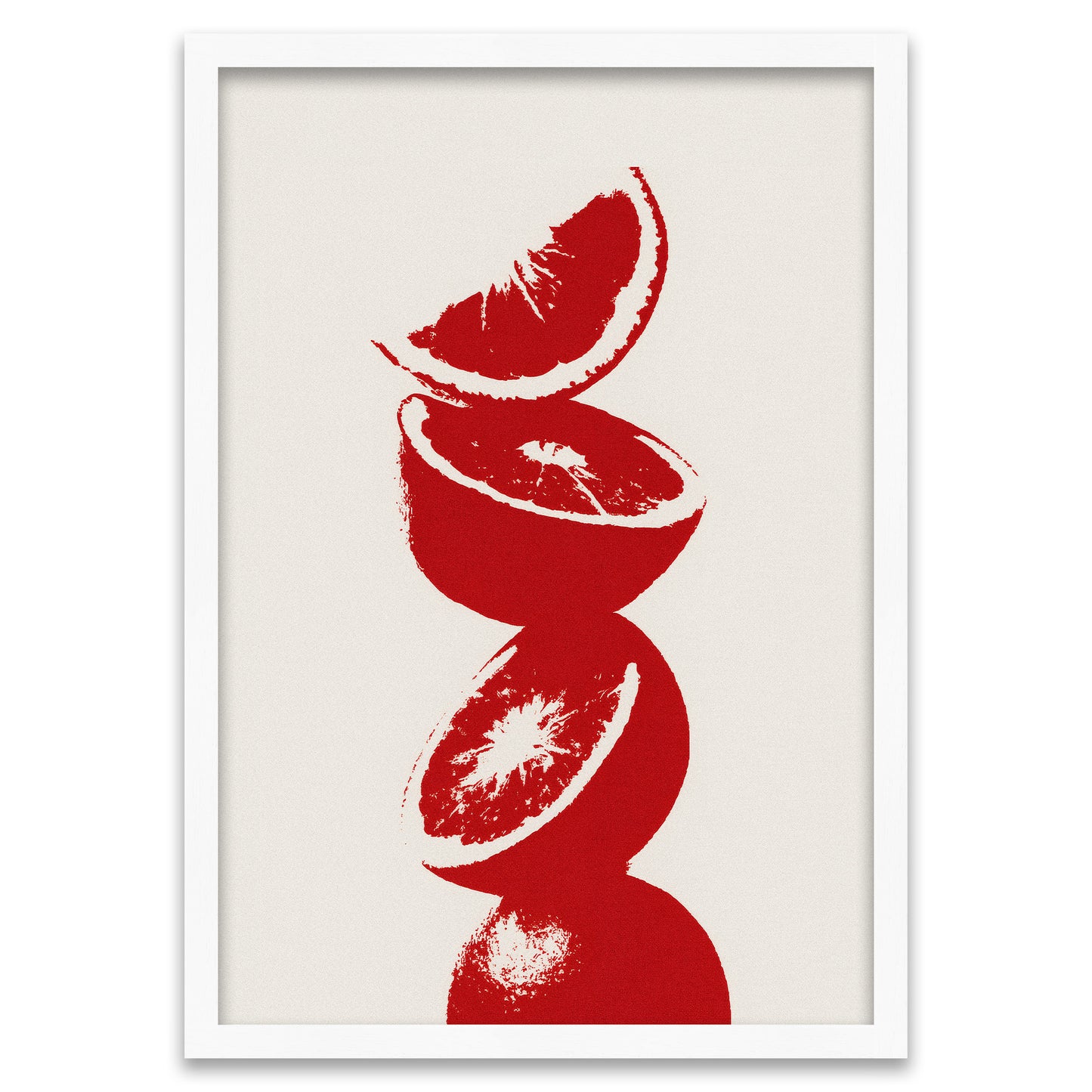 Pop Art Citrus - Red Orange Stack