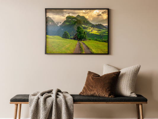 What a View - Swiss Alps Farmhouse