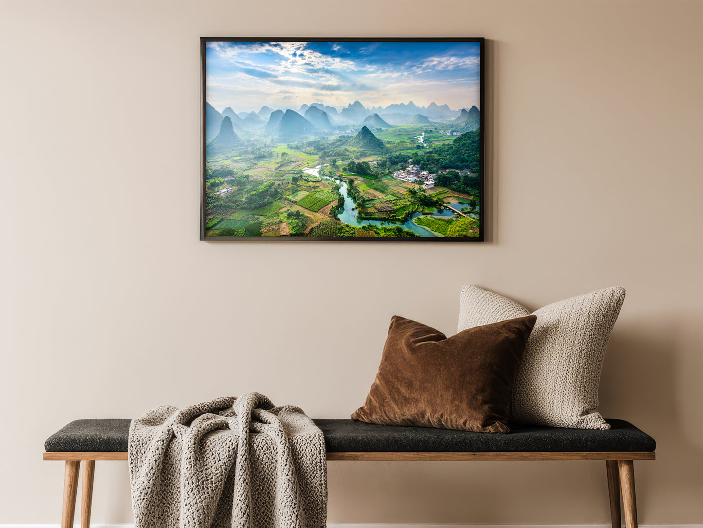 Guilin Landscape - Li River Karst Mountains
