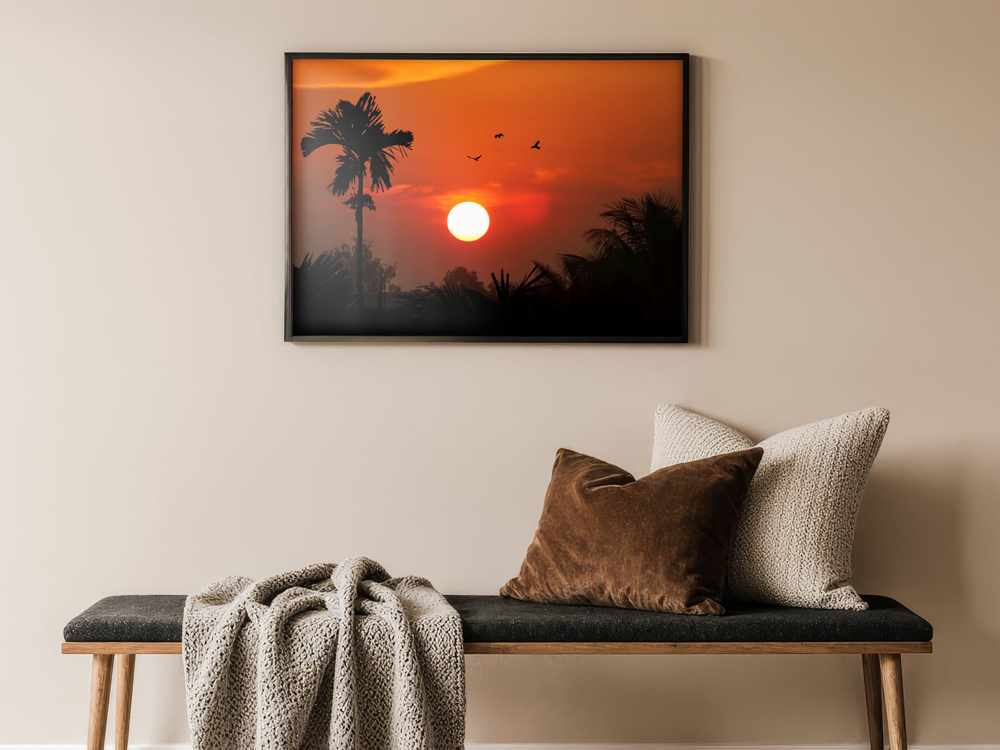 Night Mode Loading - Tropical Sunset