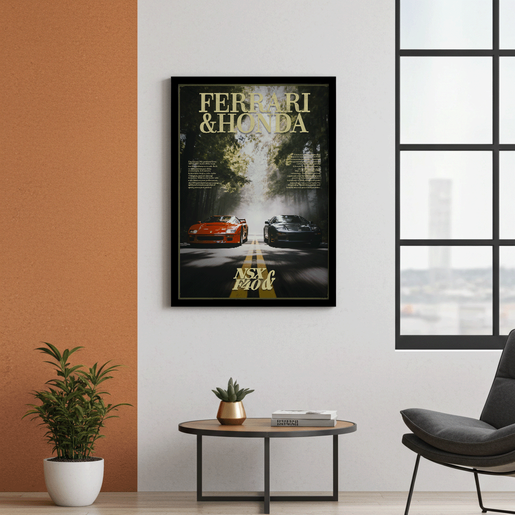 Rivalen der Strasse - Ferrari F40 x Honda NSX