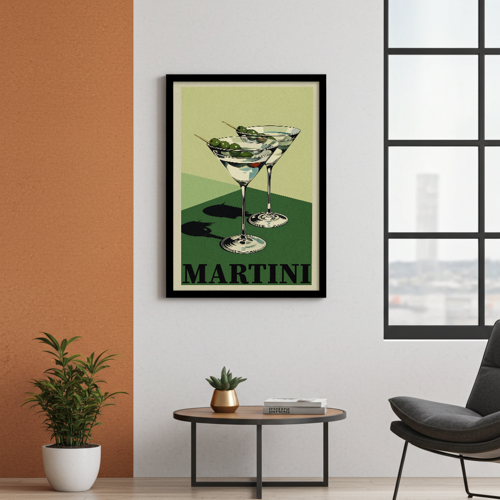 Cocktail Zeit - Klassischer Martini