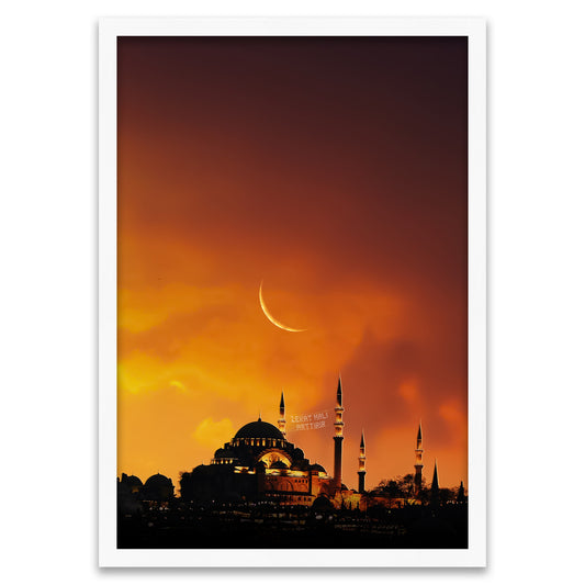 Mystical Night - Moschee Silhouette