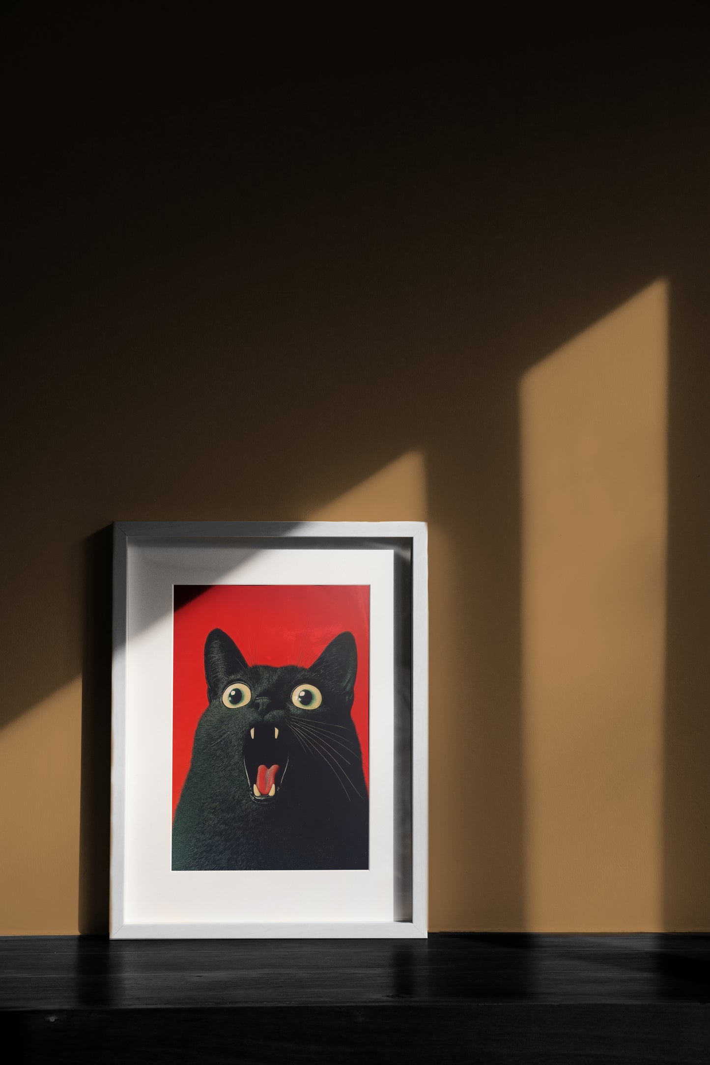 Scared Scream - Black Cat