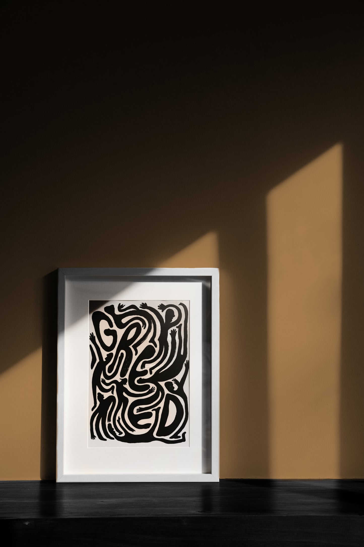 Greed - Human Typography