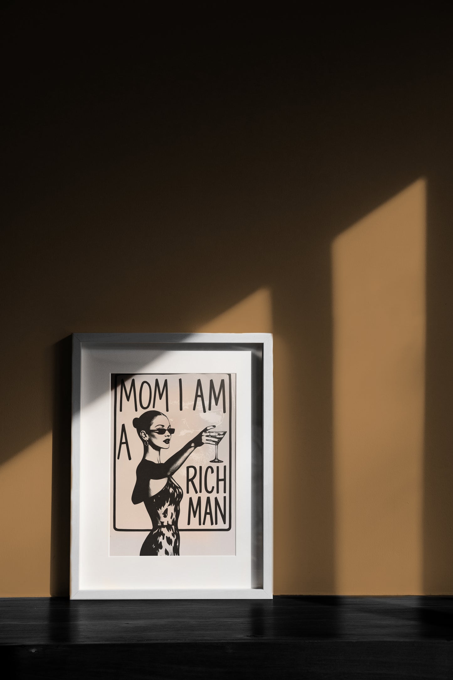 Ikonisches Zitat - I Am A Rich Man