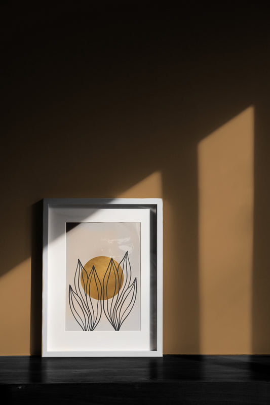 Abstract Gardening - Golden Sun