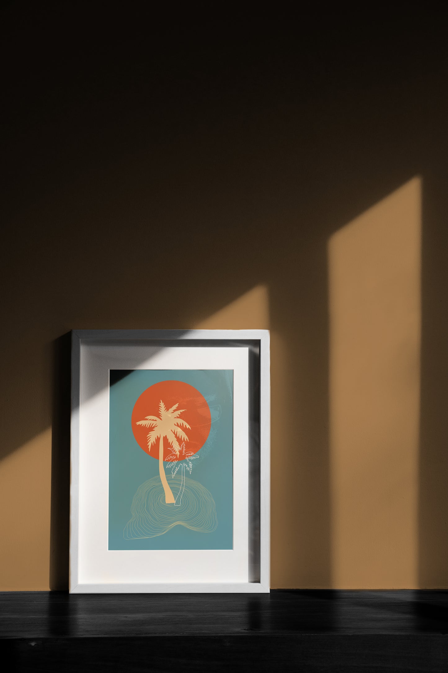 Orange Dream - Palm Sunset