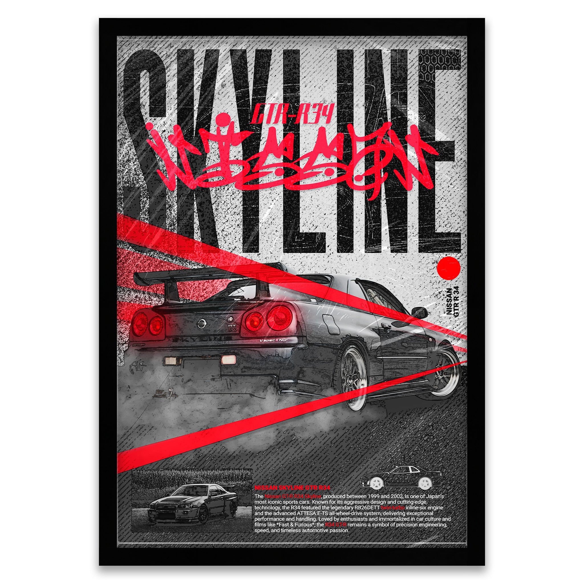 JDM Legende - GTR R34 Skyline