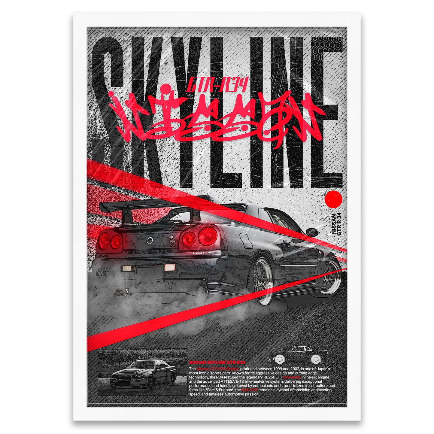 JDM Legende - GTR R34 Skyline