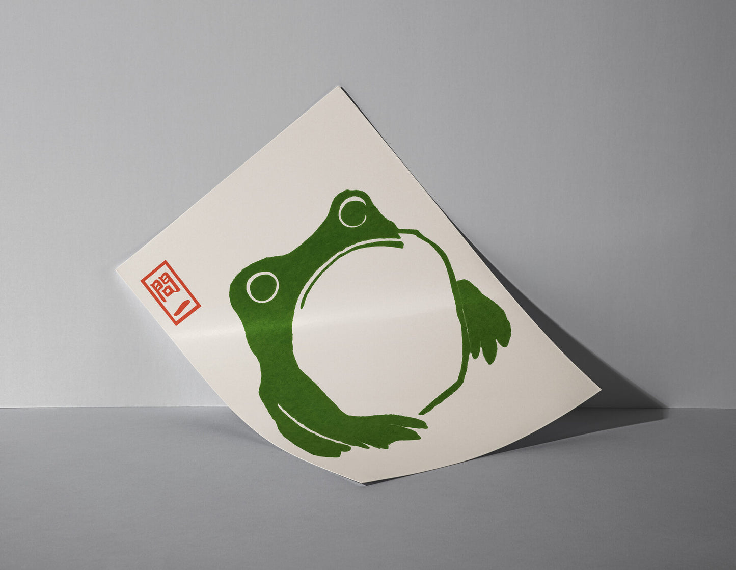 Zen Silence - Green Frog