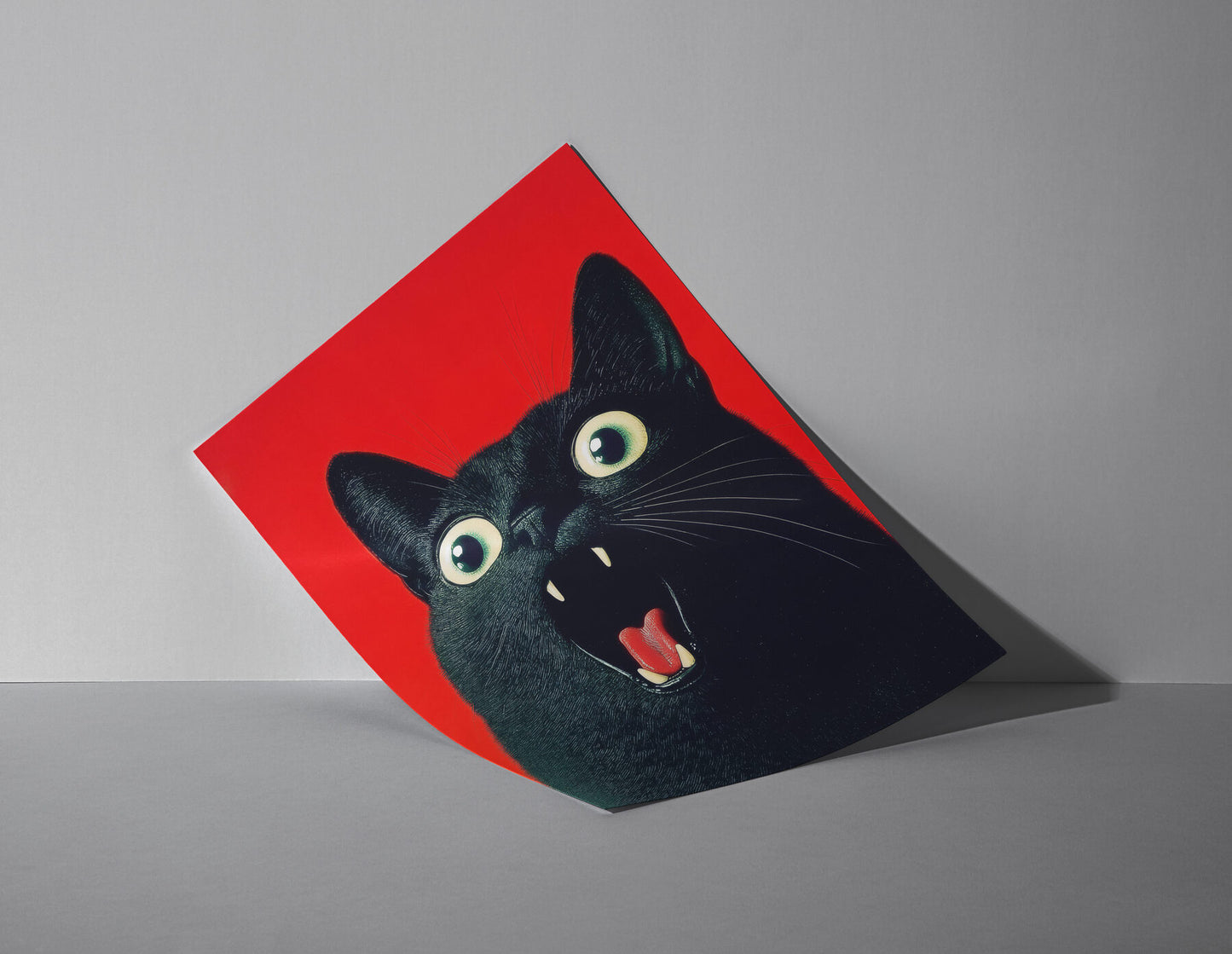 Scared Scream - Black Cat