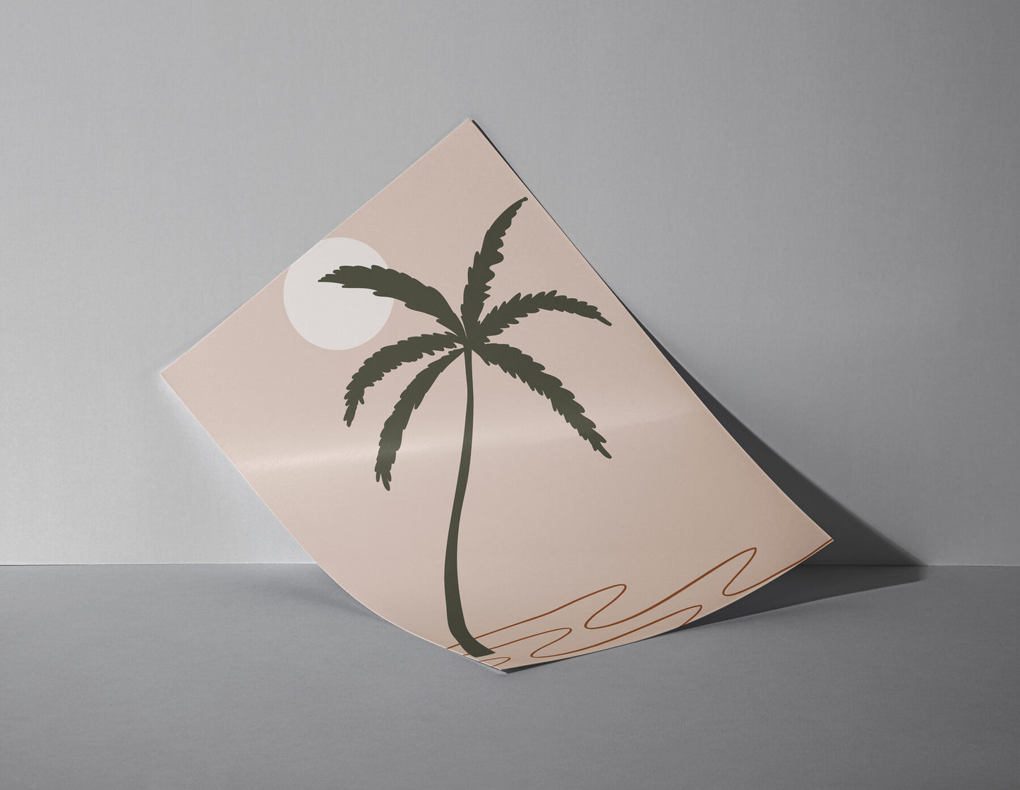 Gentle Palm Wave - Light breeze