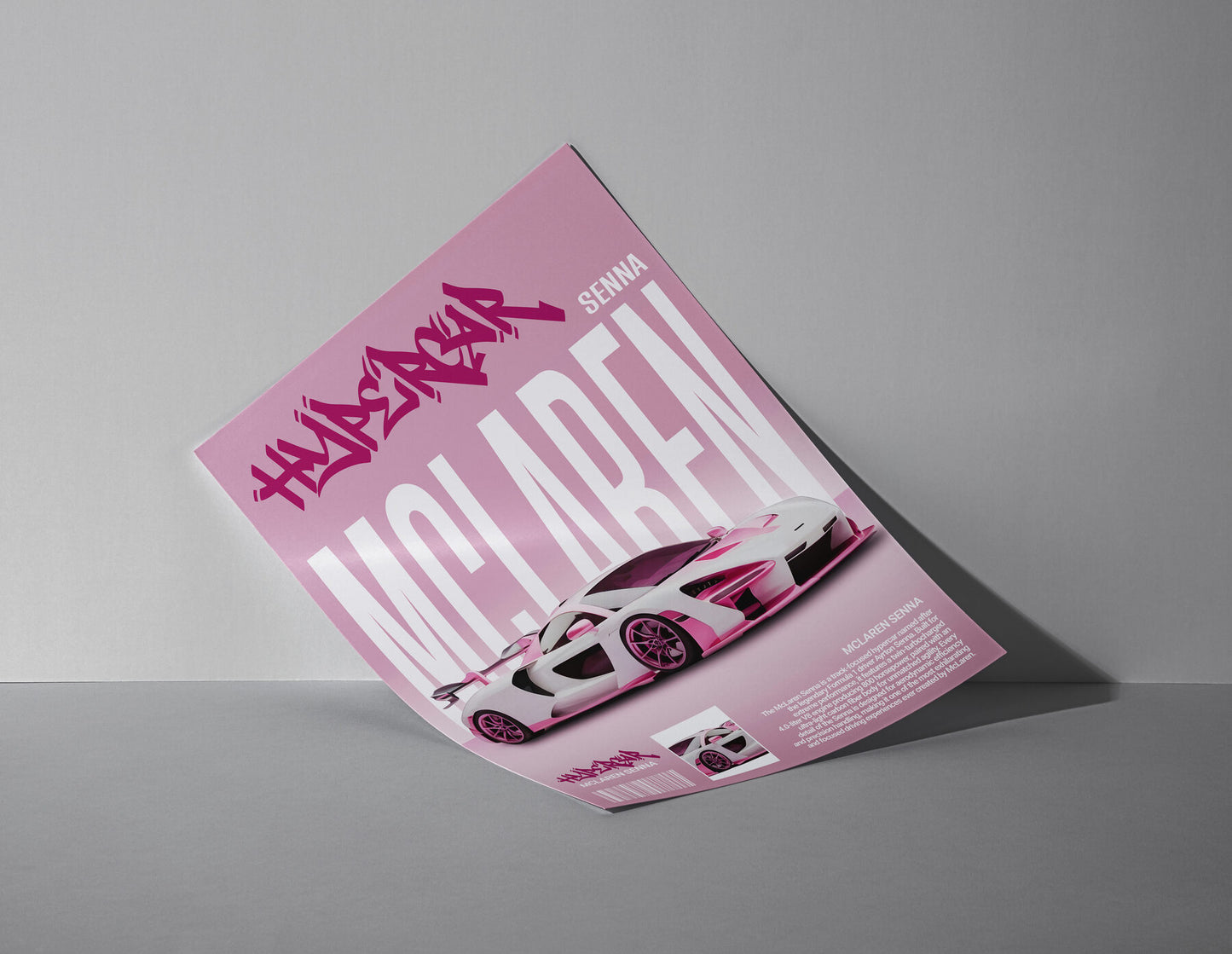 Pink Senna - McLaren Hypercar Legend