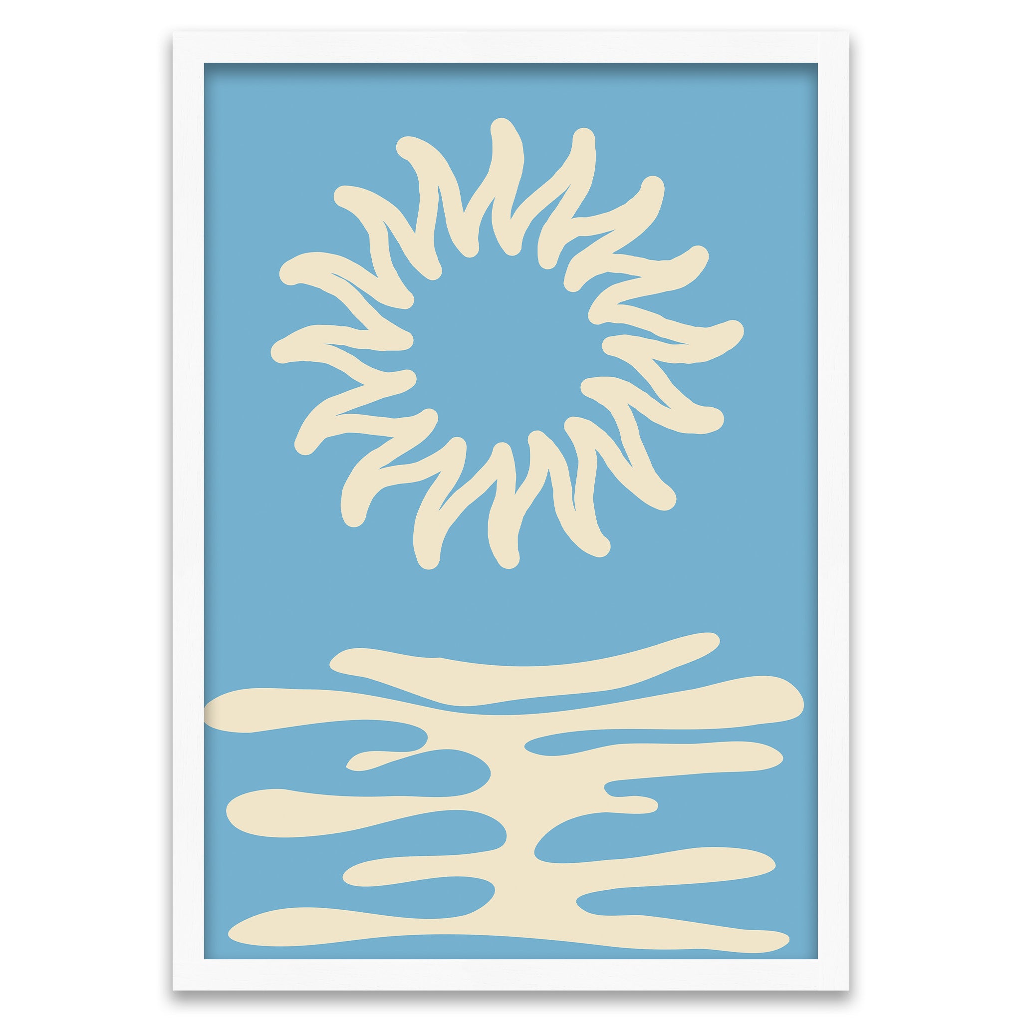 Groovy Sun - Retro Minimalist