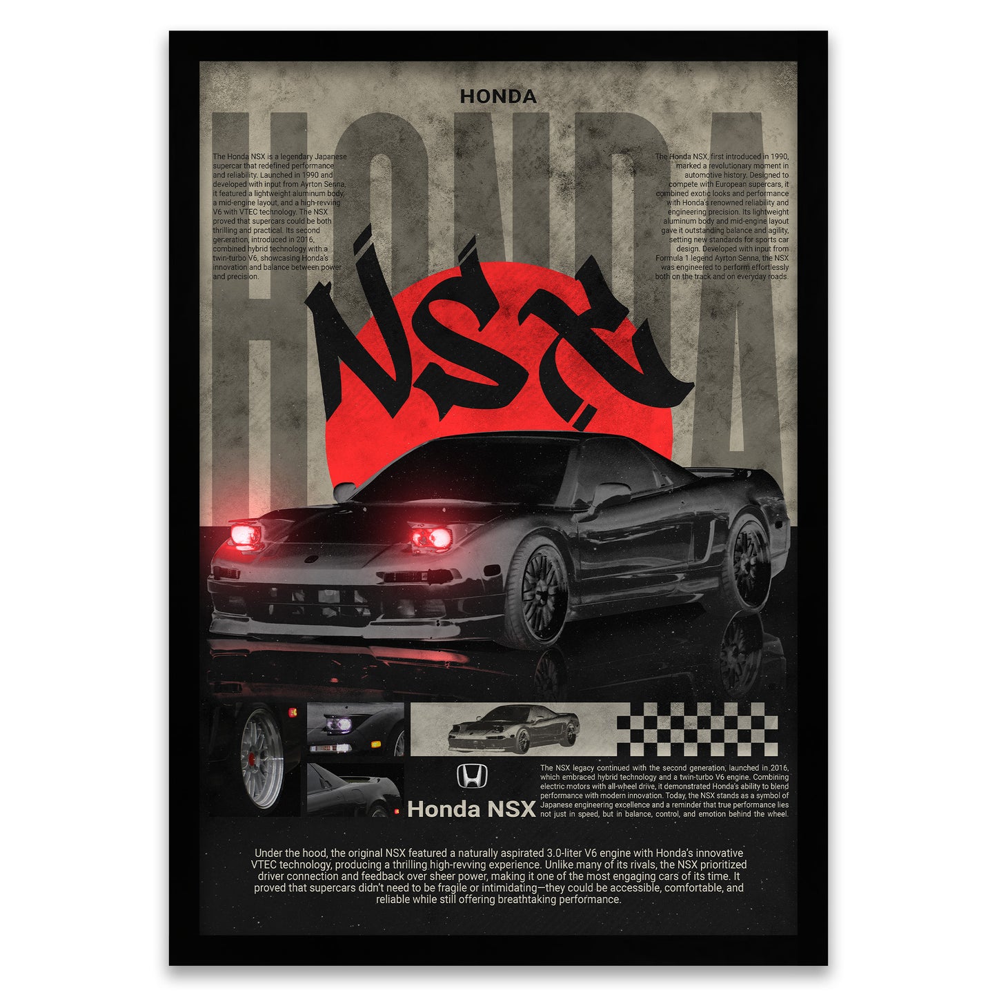 Japanese Supercar - Honda NSX