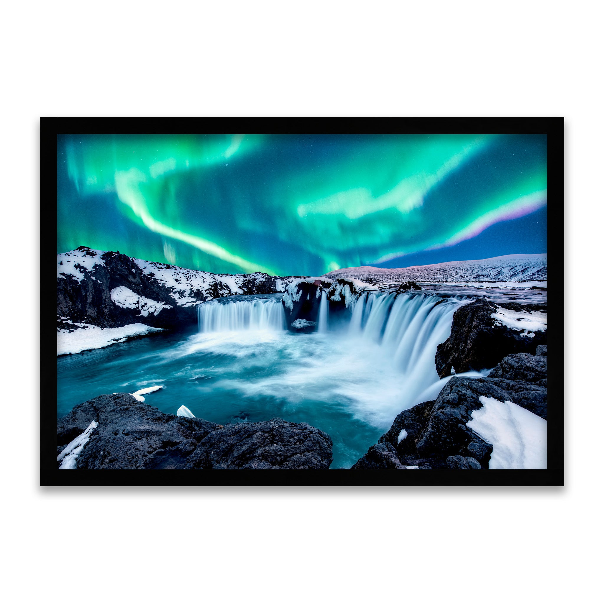 Natur-Lightshow - Island Nordlichter