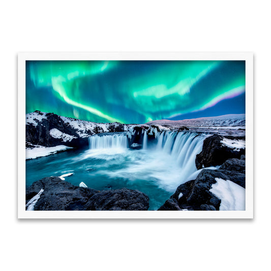 Natur-Lightshow - Island Nordlichter