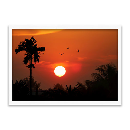 Night Mode Loading - Tropisches Sonnenuntergang